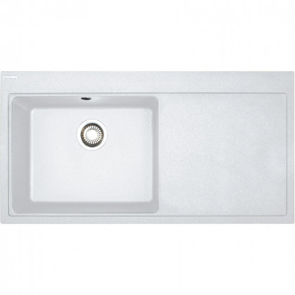 FRANKE évier MTG 611/2P 1000x515mm blanc LED