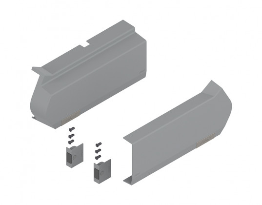 BLUM 21F8020 caches HF pour SD gris clair HGIG