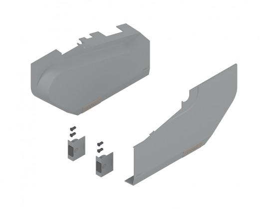 BLUM 21S8020 caches HS pro SD gris clair HGIG