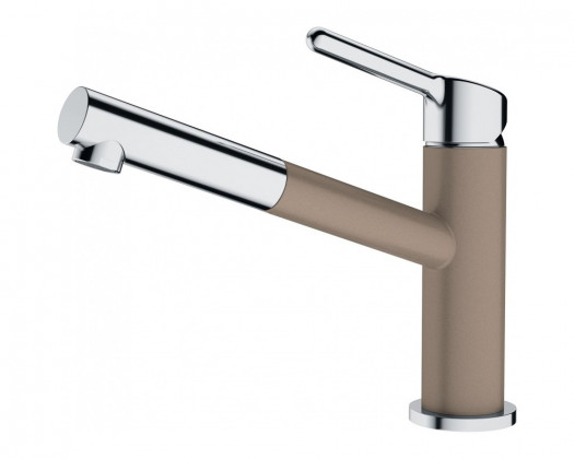 FRANKE Robinet FC 3055.424 Orbit embout extractible chrome/cachemire