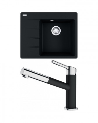 FRANKE ensemble G223O CNG 611-62 TL/7 onyx + FC 3055.071