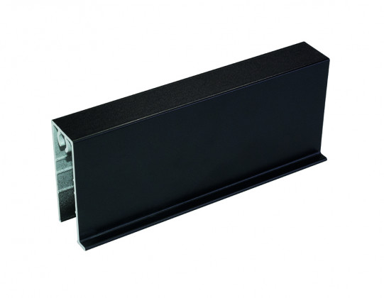 SEVROLL 05323 Gemini 4 Pax plinthe inférieure 3m 4mm noir mat