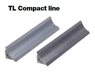 TL Compact line ALU lisse 3m