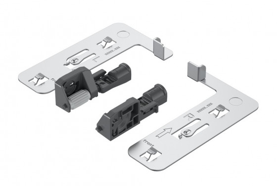 HETTICH 9257706 Actro You / Actro 5D réglage profondeur accessoires ensemble