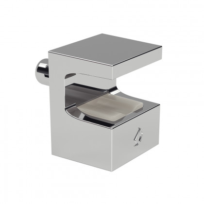 IF-Kristal support de tablette pour verre chromé