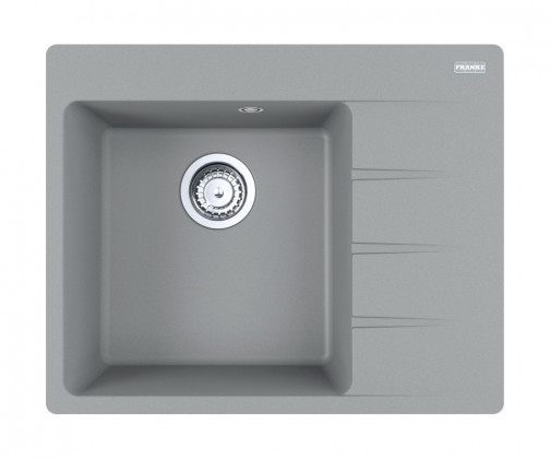FRANKE évier CNG 611-62 TL/2 620x500mm pierre grise