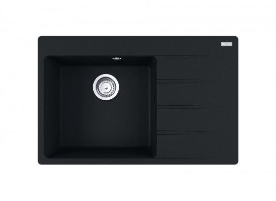 FRANKE évier CNG 611-78 TL/2 780x500mm noir mat FRANKE évier CNG 611-78 TL/2 780x500mm noir mat