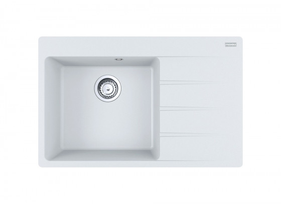 FRANKE évier CNG 611-78 TL/2 780x500mm blanc LED