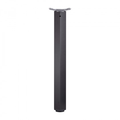 StrongLegs pied de table TA001 710R/60x60mm noir mat StrongLegs pied de table TA001 710R/60x60mm noir mat