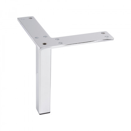 StrongLegs pied de meuble FS013 126mm chrome brillant