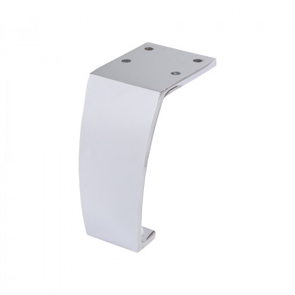 STRONG Pied de meuble NN381 120 mm chrome brillant