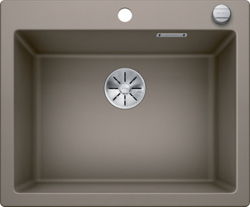BLANCO 523693 évier Pleon 6 InFino c/excentre Silgranit PuraDur tartufo