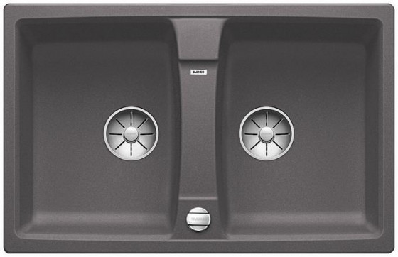 BLANCO 524951 Évier Lexa 8 Silgranit PuraDur gris roche BLANCO 524951 Évier Lexa 8 Silgranit PuraDur gris roche