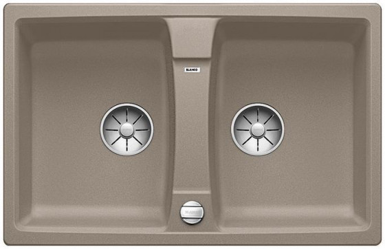 BLANCO 524957 Évier Lexa 8 Silgranit PuraDur tartufo