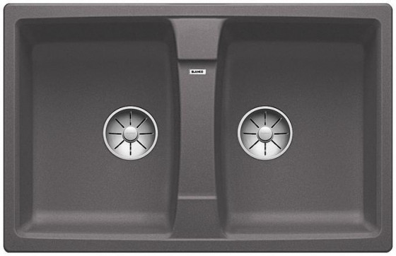 BLANCO 524961 évier Lexa 8 Silgranit PuraDur gris skála