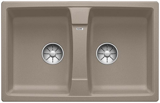 BLANCO 524967 Évier Lexa 8 Silgranit PuraDur tartufo