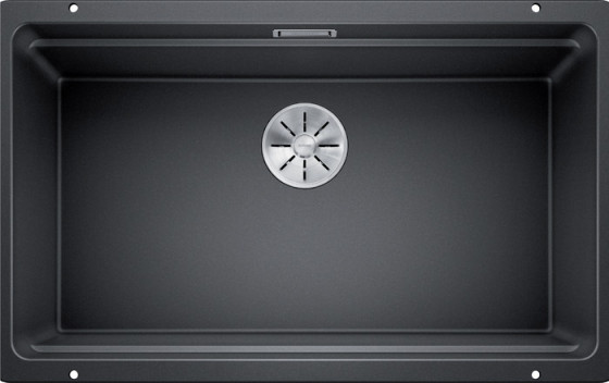 BLANCO 525891 Évier Etagon 700-U InFino sans excentrique Silgranit noir BLANCO 525891 Évier Etagon 700-U InFino sans excentrique Silgranit noir