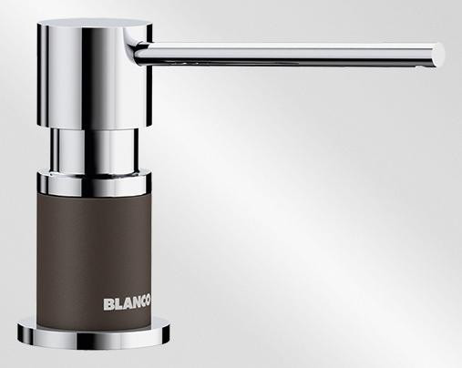 BLANCO 525815 Distributeur savon Lato Silgranit café/chrome