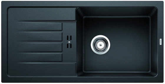 BLANCO 526082 Évier Favum XL 6 S sans excentrique Silgranit noir BLANCO 526082 Évier Favum XL 6 S sans excentrique Silgranit noir
