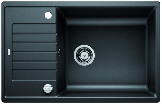 BLANCO 526018 Évier Zia XL 6 S Compact avec excentrique Silgranit PuraDur noir BLANCO 526018 Évier Zia XL 6 S Compact avec excentrique Silgranit PuraDur noir