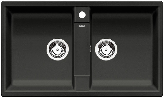 BLANCO 526029 évier Zia 9 sans excentrique Silgranit PuraDur noir BLANCO 526029 évier Zia 9 sans excentrique Silgranit PuraDur noir