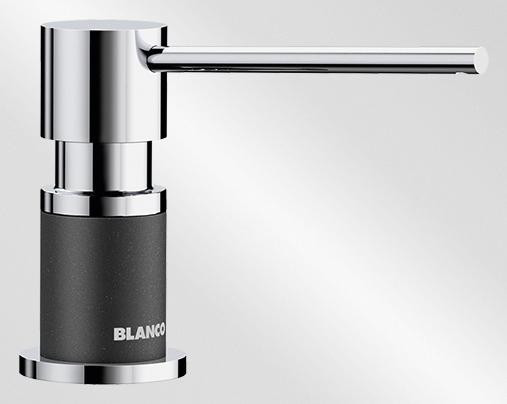BLANCO 526177 distributeur savon Lato Silgranit noir/chrome