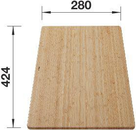 BLANCO 239449 accessoires plaque a découper Solis 424x280mm bambou