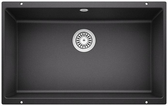 BLANCO 521344 Évier Rotan 700-U sans excentrique anthracite BLANCO 521344 Évier Rotan 700-U sans excentrique anthracite