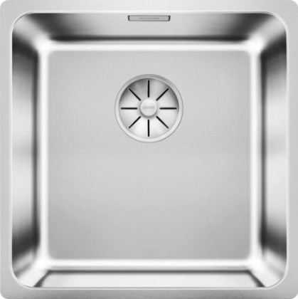 BLANCO 526118 Évier Solis 400 IF InFino sans excentrique inox brossé