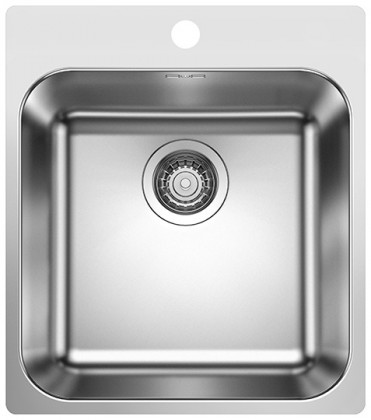 BLANCO 526352 Évier Supra 400-IF/A R12 sans excentrique inox brossé BLANCO 526352 Évier Supra 400-IF/A R12 sans excentrique inox brossé