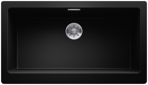 BLANCO 526110 évier Vintera XL 9-UF sans excentrique Silgranit noir BLANCO 526110 évier Vintera XL 9-UF sans excentrique Silgranit noir