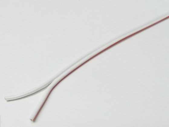 StrongLumio Double wire 2x0.5mm 2 20AWG blanc-rouge