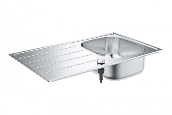 GROHE 31552SD1 évier K200 45-S 860 x 500mm acier inox brossé