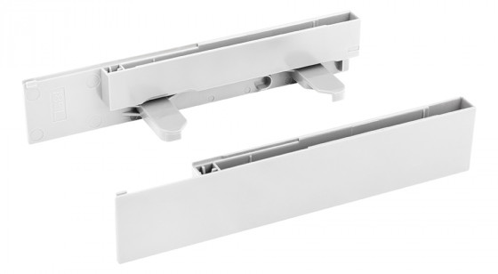 StrongMax 16/18 supports panneau verre tiroir int. H185, blanc
