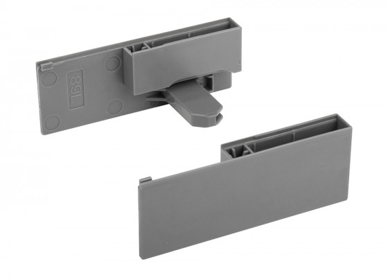 StrongMax 16/18 supports pour façade verre, tiroir int. H89, gris