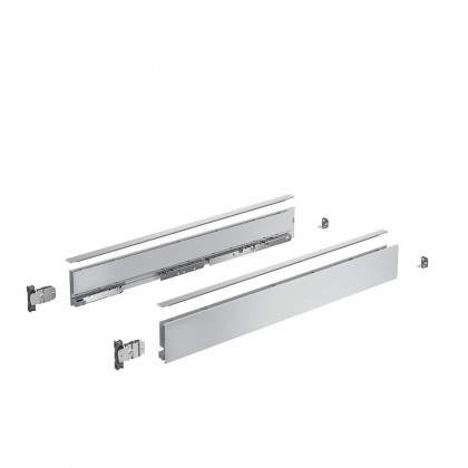 HETTICH 9255241 AvanTech You ensemble jeu de côtés 77/450 argent