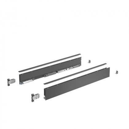 HETTICH 9255322 AvanTech You jeu de côtés 77/500 anthracite