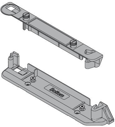 BLUM Z10D01E0.01 Servodrive, support de rail pour fond/plafond