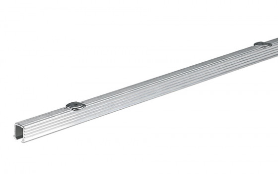 HETTICH 9136106 SysLine S guidage supérieur simple 2000 mm argent brut
