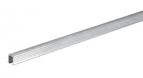 HETTICH 9145851 SysLine S guidage supérieur simple colle 2000 mm argent brut