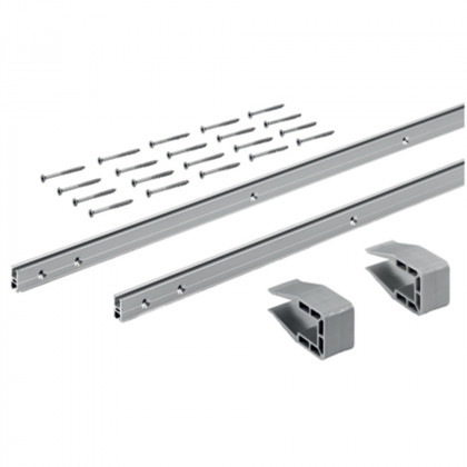 HETTICH 9209220 SlideLine M 2x profil porteur 22/4000 mm