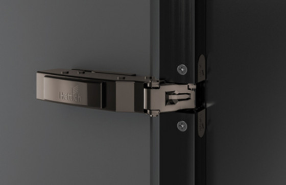 HETTICH 9091744 Sensys 8638i a encastrer B12,5 SiSy pour cadre alu obsidien