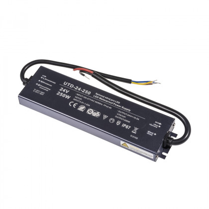 TL alimentation électrique pour LED 24V 250W IP67 garantie 5 ans