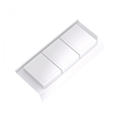 GOLLINUCCI organisateur de salle de bain avec accessoires 350mm 146x322x69mm bla