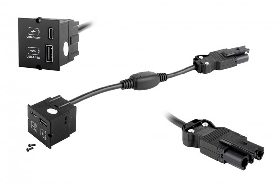 BACHMANN 917.227 module chargeur USB A+C BACHMANN 917.227 module chargeur USB A+C