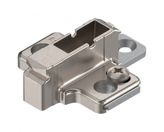 BLUM 175H9190 rondelle de montage, croisée, vis euro, 17,5mm, Zn
