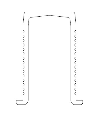TERNO Diva Fluid profil inférieur art. 121 1m