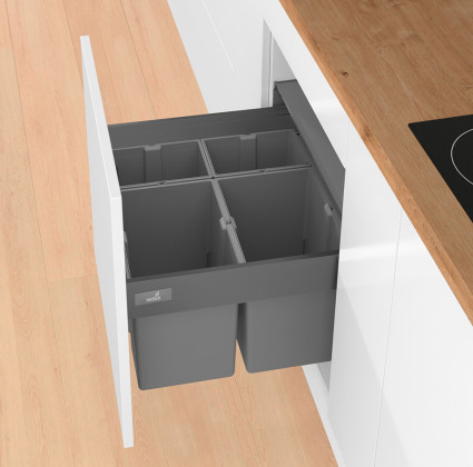 HETTICH 9279411 InnoTech Poignée cadre anthracite KB450 NL470