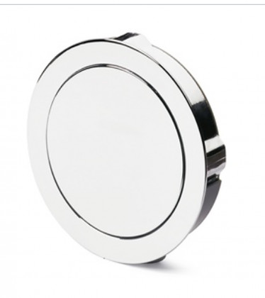 HETTICH 9086690 Poignée TOUCH-IN ronde chrome brillant