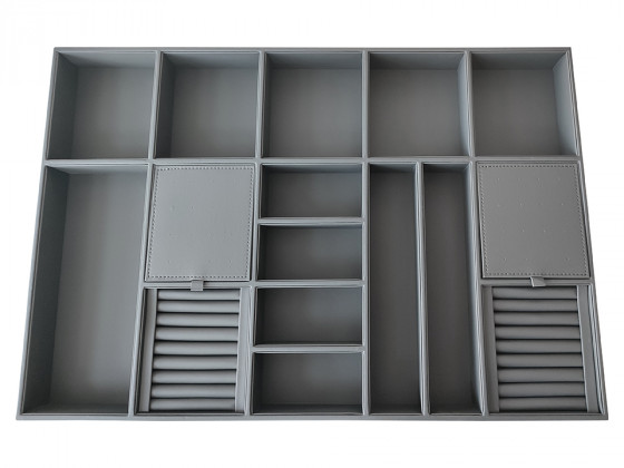 StrongIn organisateur a bijoux pour tiroir d'armoire largeur 800mm